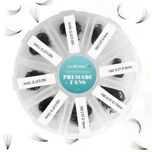 16d volume loose fan lashes