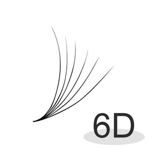 6D Pre Made Fans Eyelash Extensions