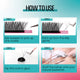 W-Shaped 5D Volume Eyelash Extensions