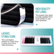 W-Shaped 5D Volume Eyelash Extensions