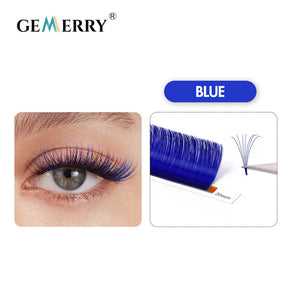 Colored Lash Extensions Easy Fans