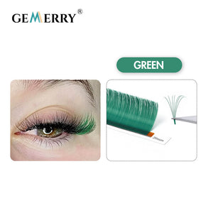 Colored Lash Extensions Easy Fans