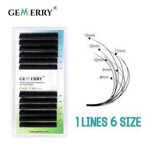 Set-Already Hybrid Easy Fan Lashes 3D Effect Fluffy Lashes