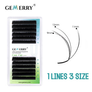 Set-Already Hybrid Easy Fan Lashes 3D Effect Fluffy Lashes